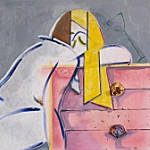 Richard Faye painting of an abstract woman
